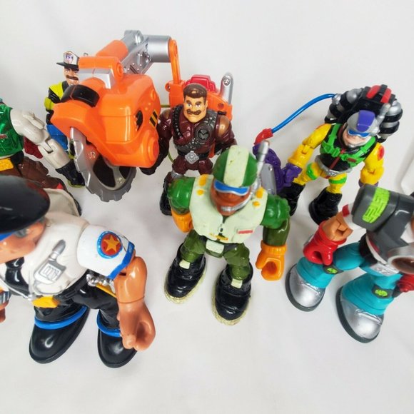 Fisher Price Mattel Rescue Heroes Action Figure 10 pc Lot 1997-2001 - Picture 3 of 9